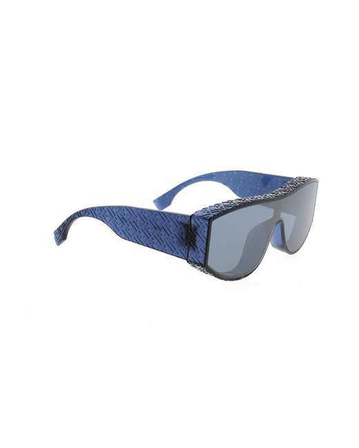 Fendi Black Shield-frame Sunglasses for men