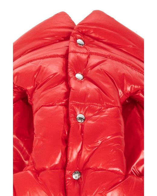 Moncler Genius Red Moncler X Poldo Dog Couture Logo Patch Pet Vest