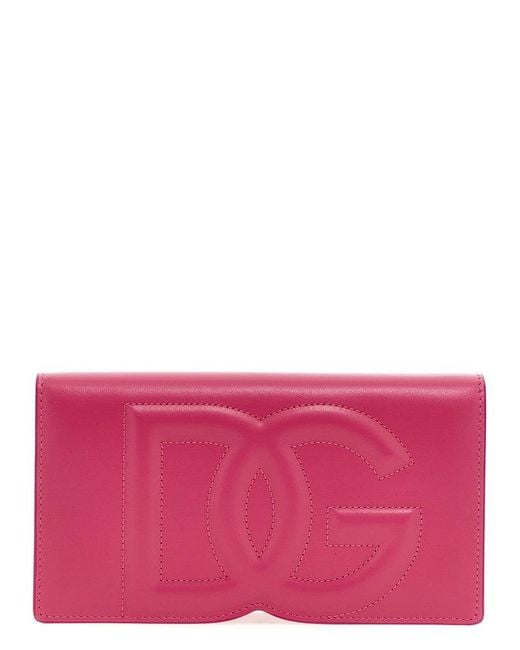 Dolce & Gabbana Pink Shoulder Bags