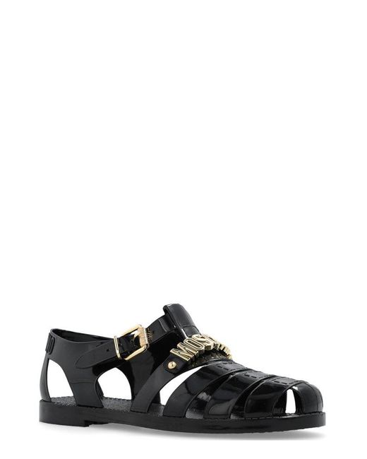 Fendi top jelly sandals