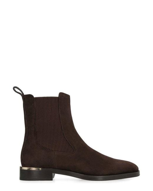 Jimmy Choo Brown The Sally Chelsea Boots