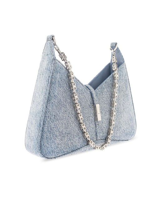 Givenchy Blue 'cut-out Zipped Small' Shoulder Bag,