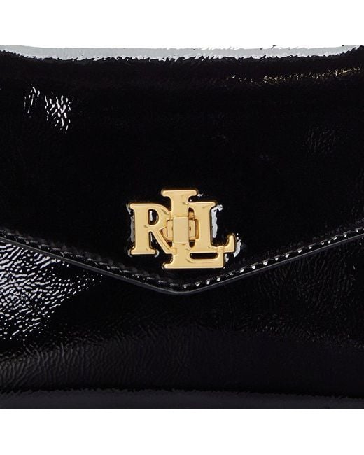 Ralph Lauren Black Flap Crossbody