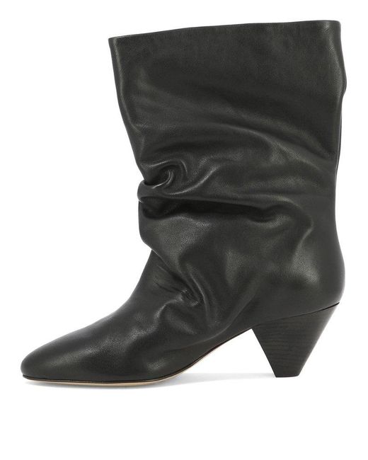 Isabel Marant Black "reachi" Ankle Boots