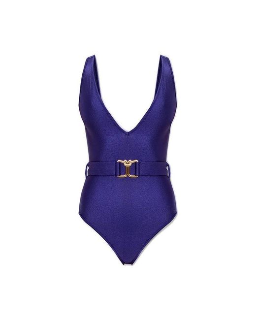 Zimmermann Blue One-Piece Swimsuit