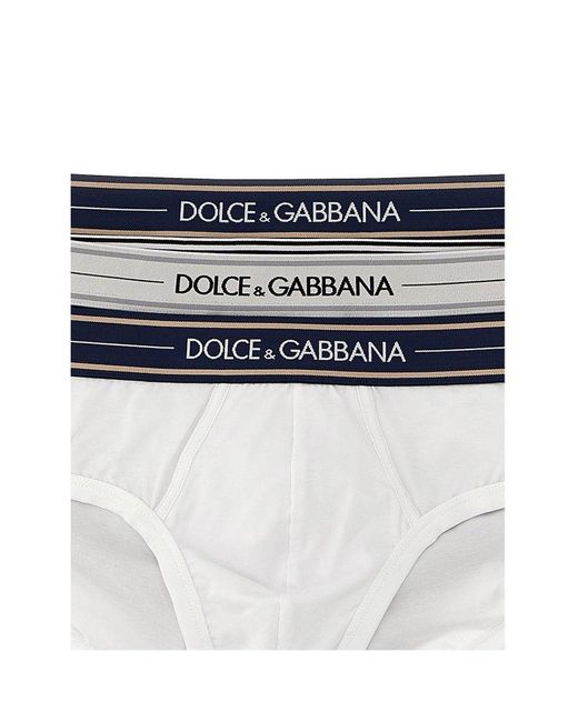 Dolce & Gabbana Blue 'Brando' -Pack Briefs for men
