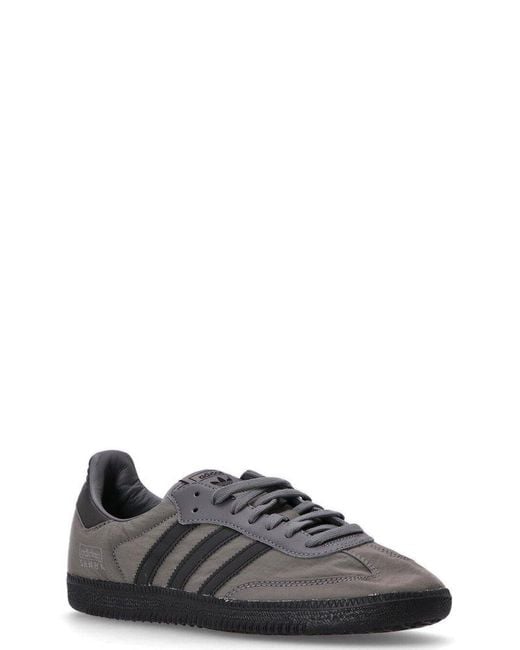 Adidas Originals Gray Samba Og Low-top Sneakers for men