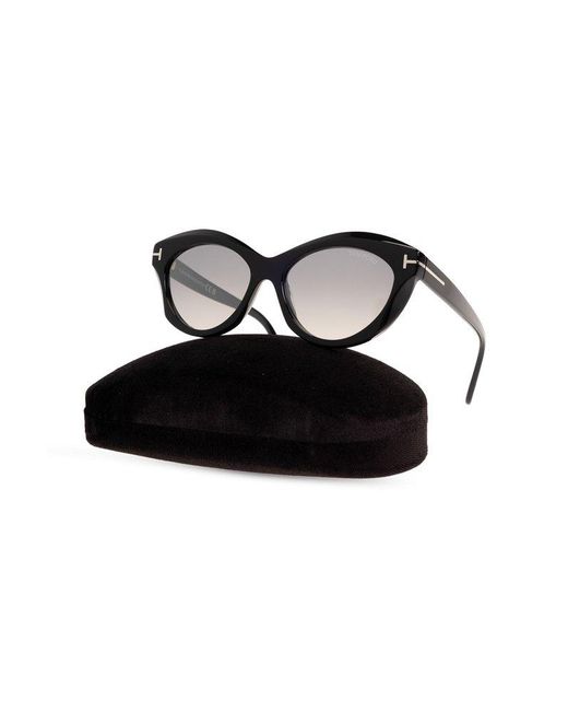 Tom Ford Black ‘Toni’ Sunglasses