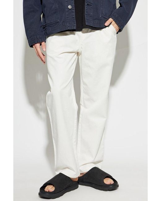 Tory Burch White Trousers Jabari Style for men