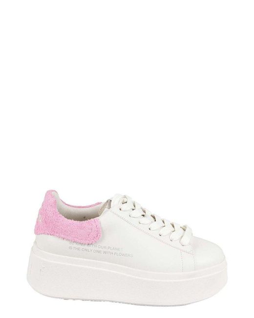 Ash Leather Moby Be Kind Panelled Sneakers | Lyst Canada