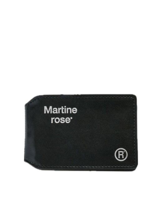 Martine Rose Black Oyster Wallet for men