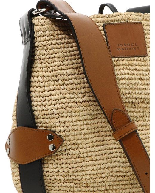 Isabel Marant Natural "mini Baya" Crossbody Bag