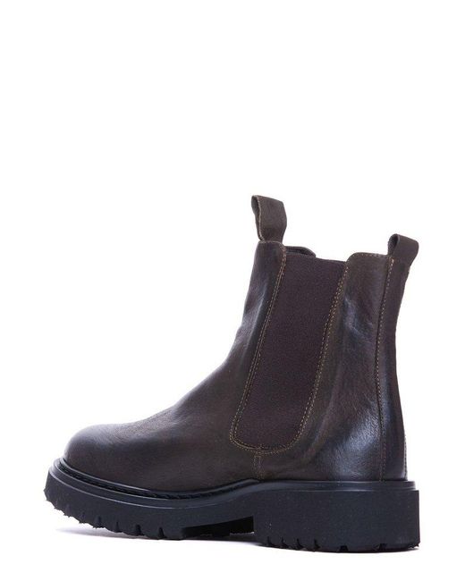 Pawelk's Blue Chelsea Boots Caffe for men
