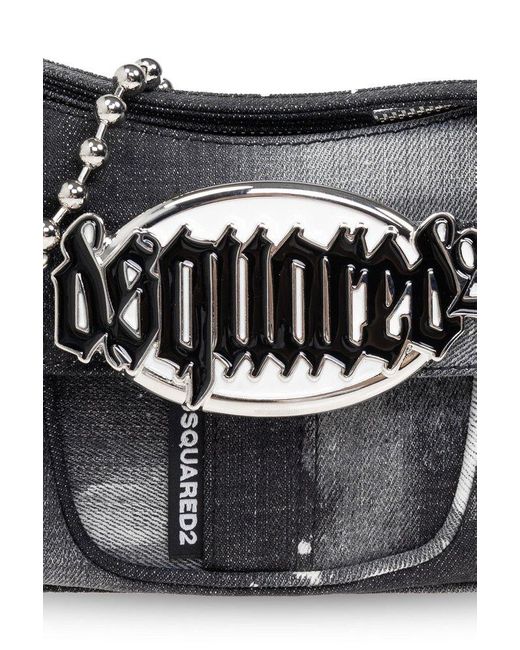 DSquared² Black Shoulder Bag,