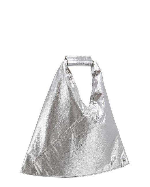 MM6 by Maison Martin Margiela White Japanese Mini Tote Bag