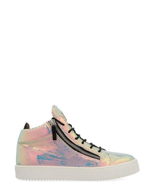 Giuseppe Zanotti Multicolor May London Lace-up Sneakers for men
