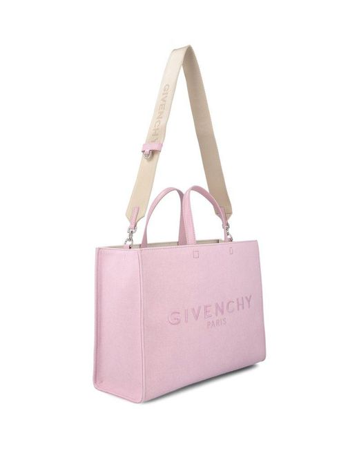 Givenchy Pink G Medium Tote Bag