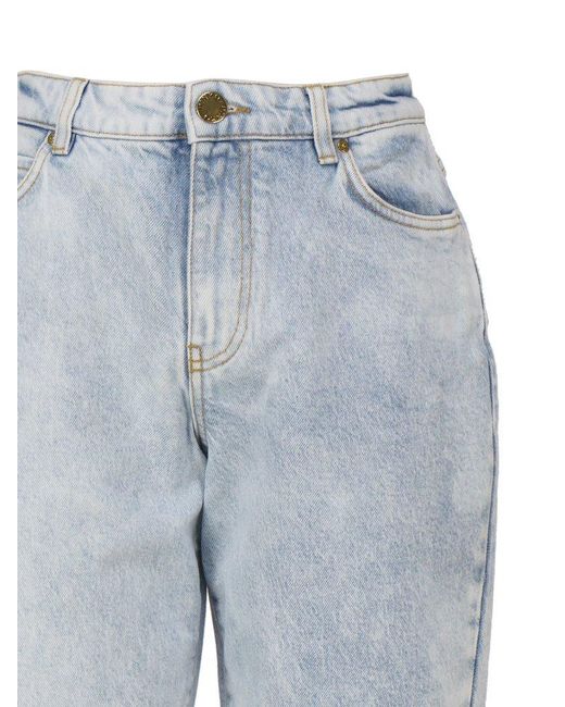 Pinko Blue Mom-Fit Jeans