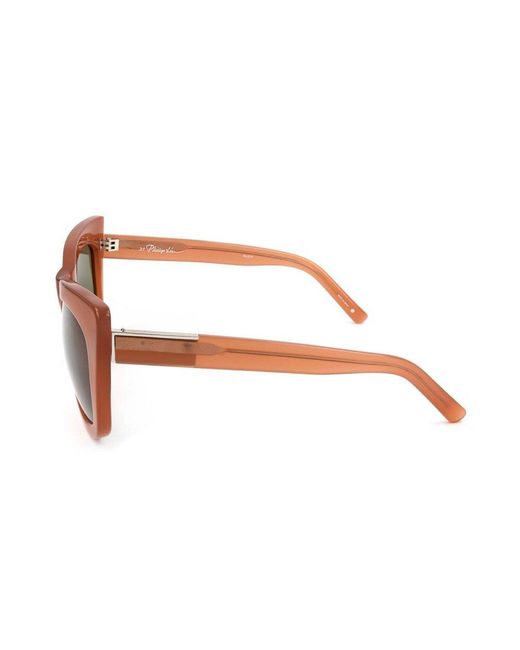 Linda Farrow Brown X 3.1 Phillip Lim Cat-Eye Frame Sunglasses