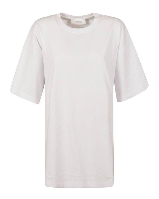 Sportmax White Blocco Oversized T-Shirt