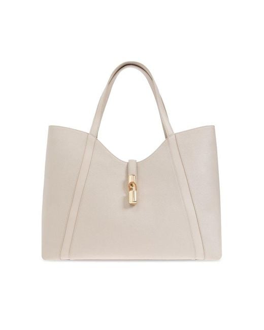 Furla Natural Vaniglia Xl Goccia Hobo Bag