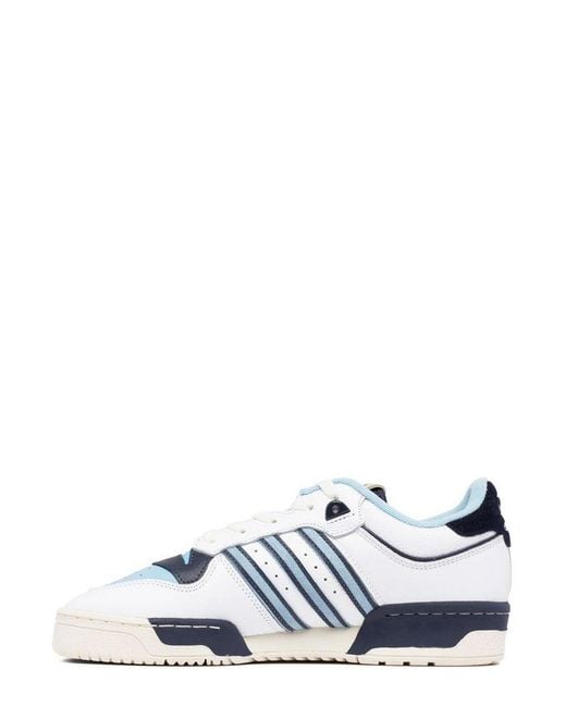Adidas Originals White Rivalry Low 86 Sneakers for men