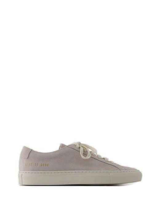 Common Projects Gray Original Achilles Low-top Sneakers