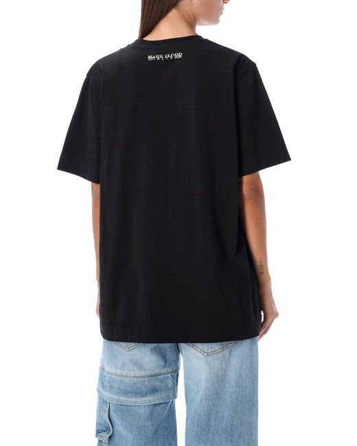 1017 ALYX 9SM Black Graphic-printed Short Sleeved T-shirt