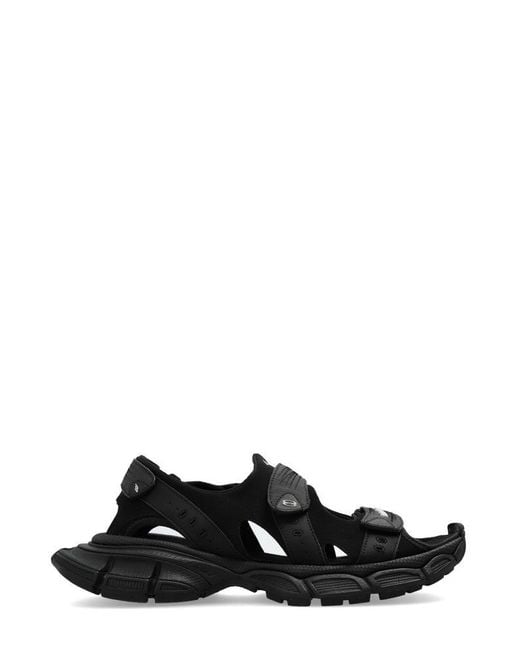 Balenciaga Black ‘3Xl’ Sandals for men