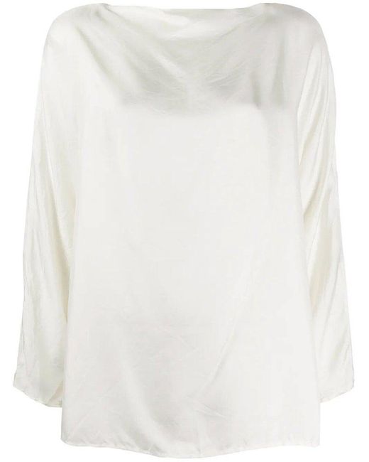 Daniela Gregis White Loose Fit Top