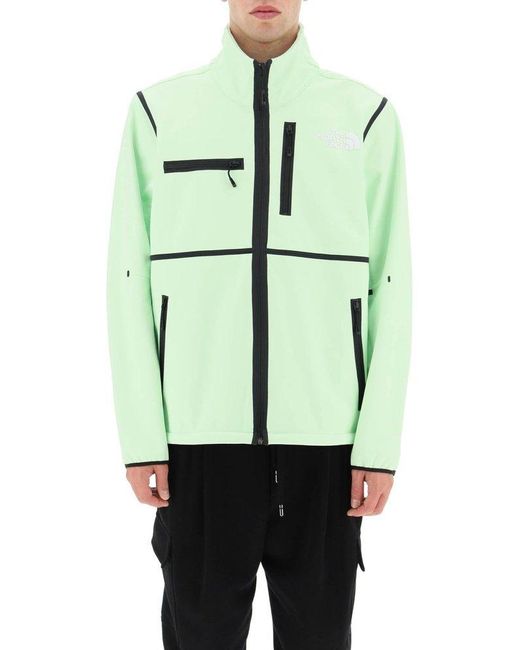 The North Face Green Rmst Denali Jacket With Fleece Lining for men
