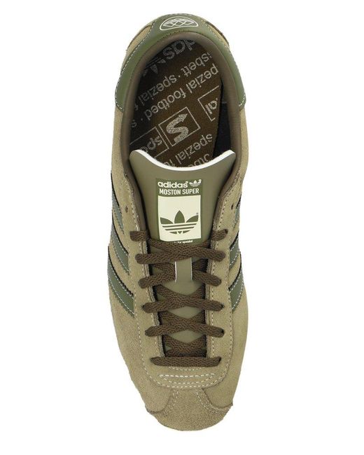 Adidas Originals Green Spezial Moston Super Low-top Sneakers