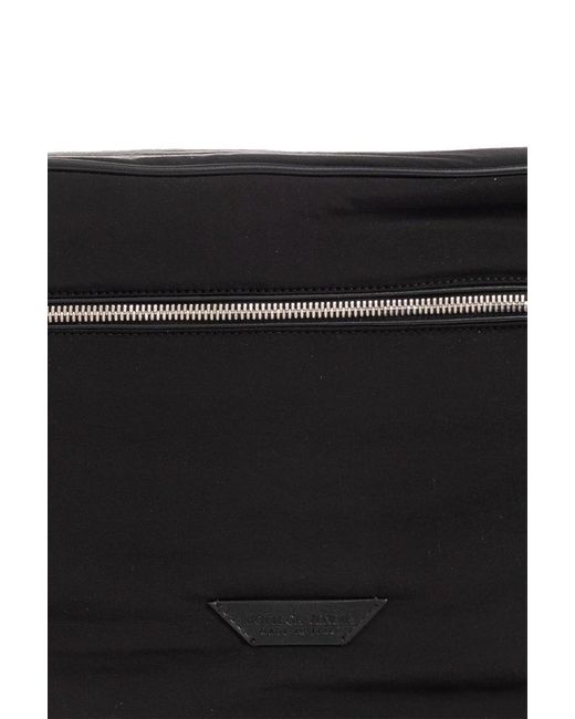 Bottega Veneta Black Belt Bag With Logo, for men