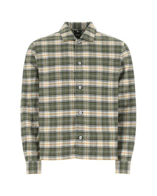Hugo boss 2024 check shirt