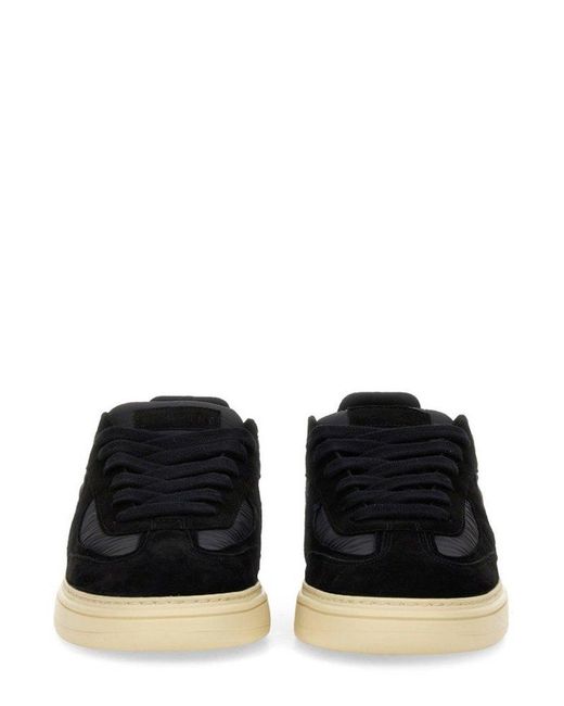 Represent Black Virtus Lace-Up Sneakers