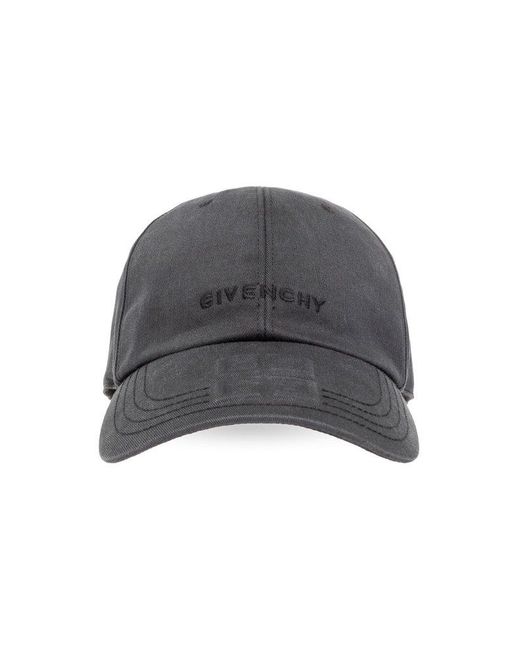 Givenchy Black Cap With A Visor, for men