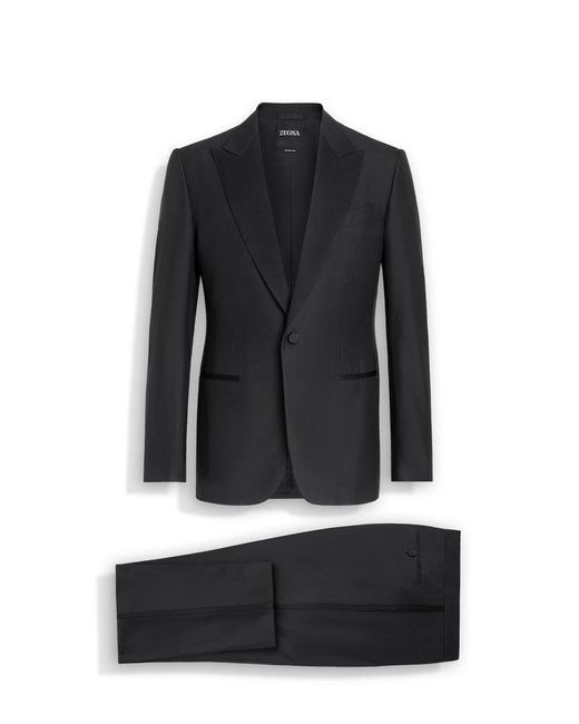 Zegna Black Trofeo 600 Tailored Evening Suit for men