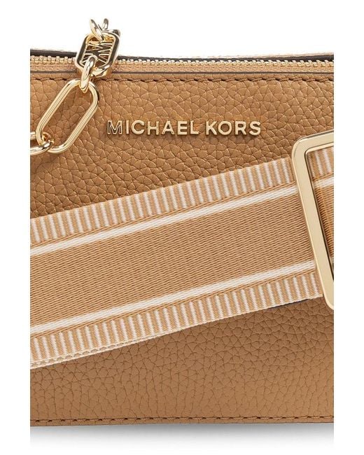 MICHAEL Michael Kors Brown ‘Jet Set’ Shoulder Bag