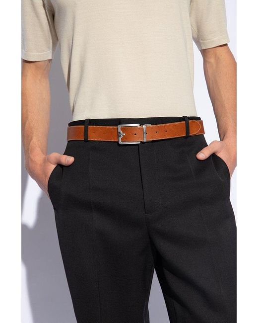 Emporio Armani Brown Reversible Belt, for men