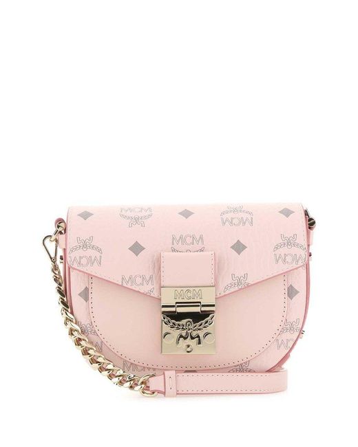MCM Pink Patricia Crossbody Bag