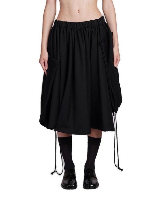 Comme des Garçons Skirt In Black Wool