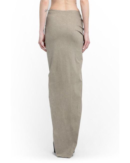 Rick Owens Gray Skirts