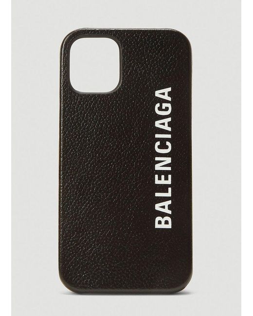 Balenciaga Black Cash Iphone 12 Mini Case for men
