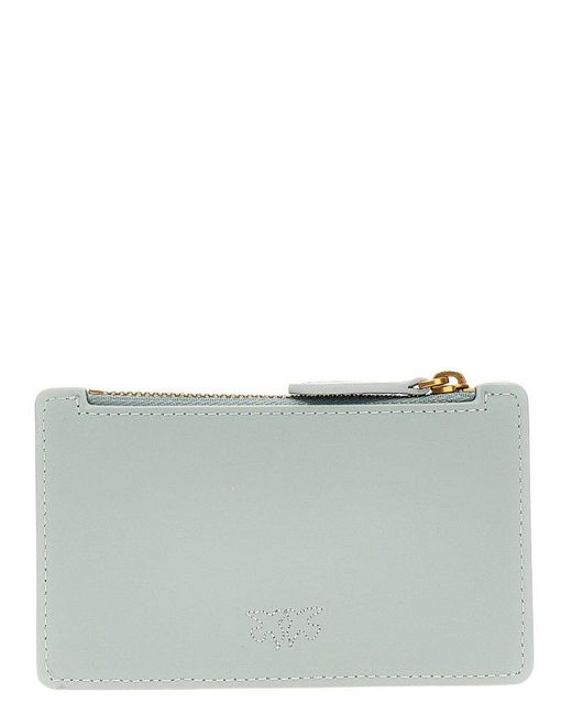 Pinko Gray Airone Wallets, Card Holders