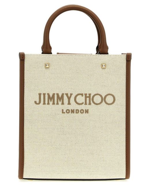 Jimmy Choo Natural Avenue S Tote Bag
