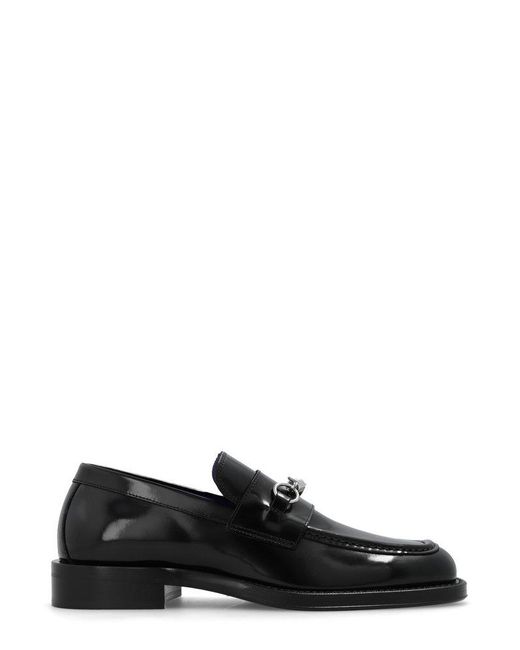 Burberry Black Barbed-wire Slip-on Loafers for men