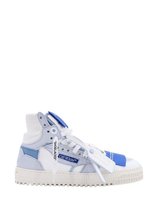 Off-White c/o Virgil Abloh Blue 3.0 Off Court High-top Sneakers