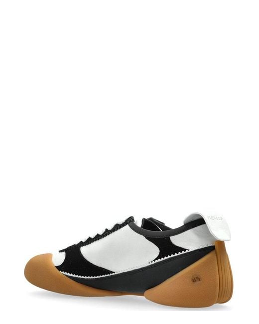 Alexander McQueen Black Flexion Lace-Up Sneakers for men