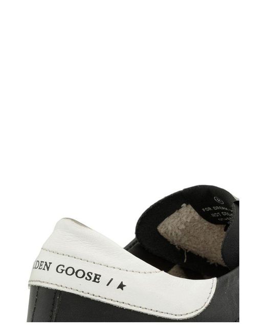 Golden Goose Deluxe Brand Black Super-star Low-top Sneakers
