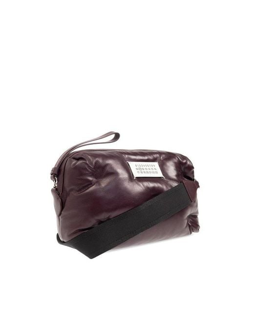Maison Margiela Purple 'glam Slam' Shoulder Bag,